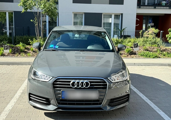 Audi A1 cena 58900 przebieg: 99722, rok produkcji 2018 z Warszawa małe 56